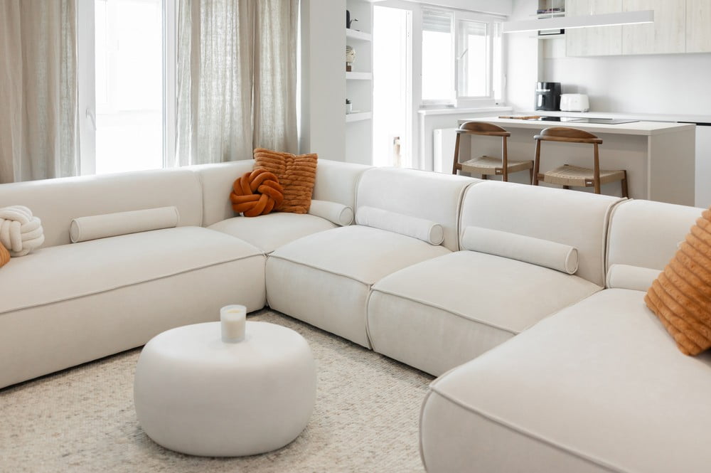 Inspiracija: Dnevna soba, Skandinavski stil, Posjeti