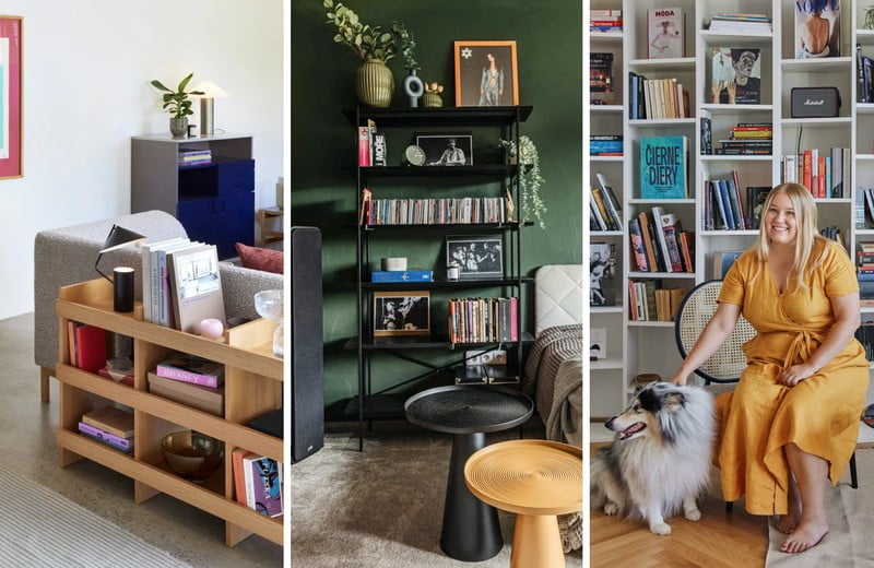 Bookshelf Wealth Aesthetic
