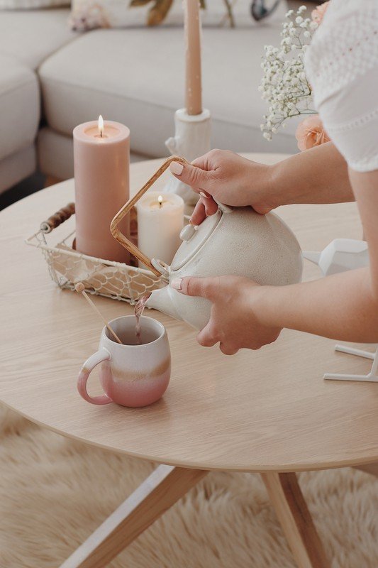 Inspiracija: Dnevna soba, Romantični stil