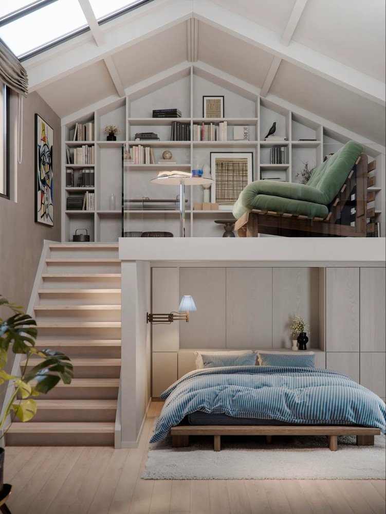 Inspiracija: Spavaća soba, Skandinavski stil