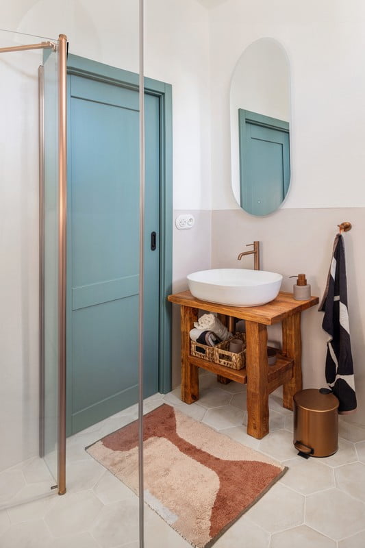 Inspiracija: Kupaonica, Rustikalni stil