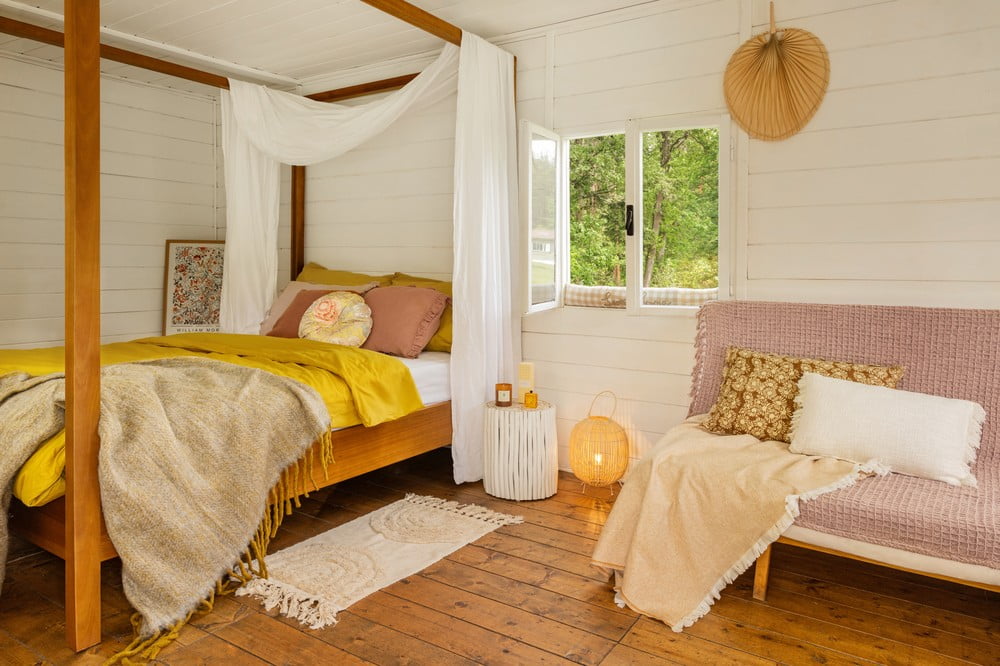 Inspiracija: Rustikalni stil, Spavaća soba