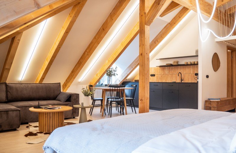 Ideje za opremanje modernog potkrovlja uz očuvanje njegove povijesti