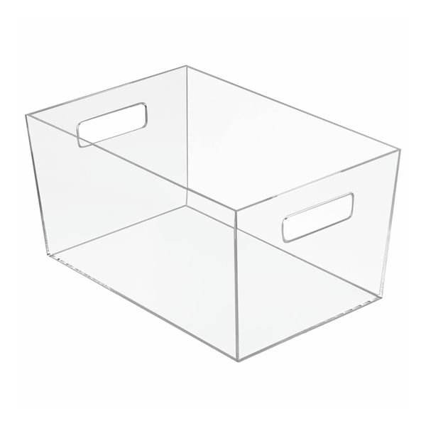 Prozirna kutija za pohranu iDesign Clarity, 30,6 x 20,7 cm