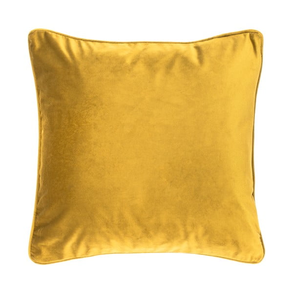 Zeleno-žuti jastuk Tiseco Home Studio Velvety, 45 x 45 cm
