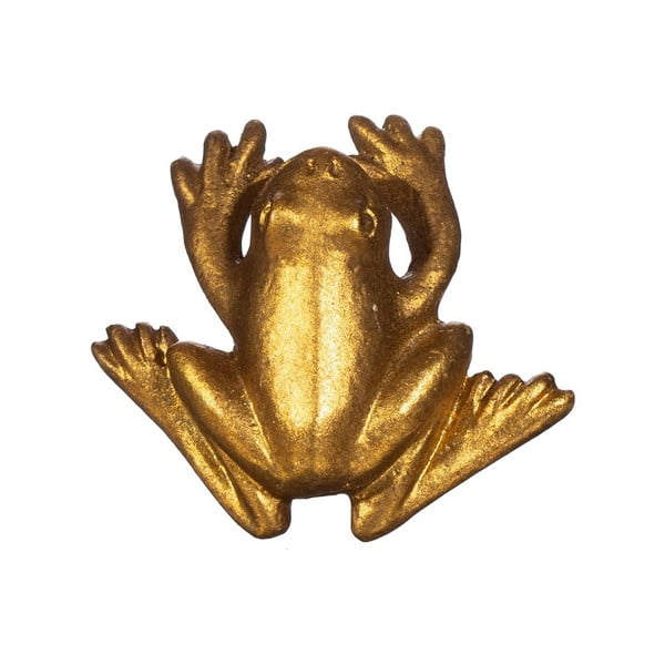 Ručka za ladice od kositra u zlatnoj boji Sass & Belle Frog