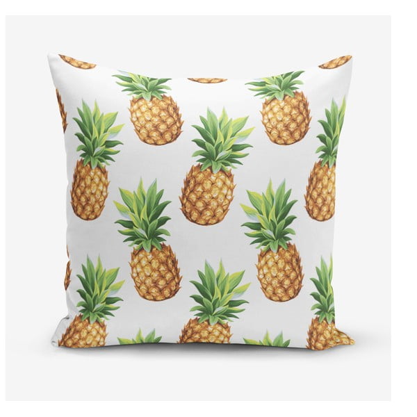 Jastučnica s primjesom pamuka s motivom ananasa Minimalist Cushion Covers, 45 x 45 cm