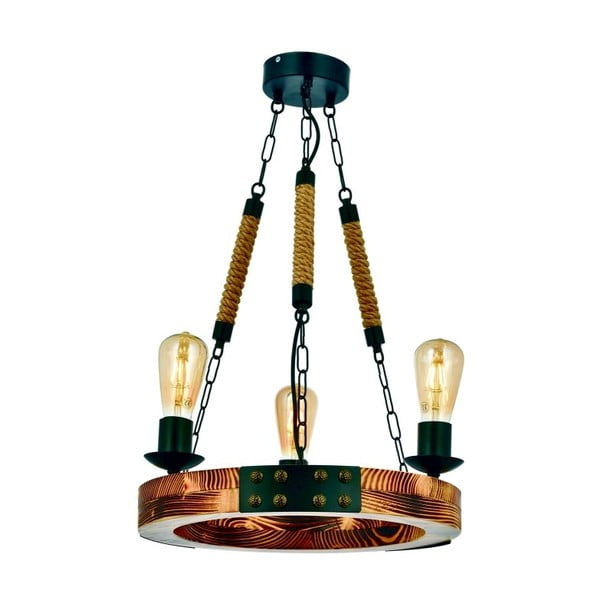 Viseća svjetiljka od grabovog drveta Alara Yanık
