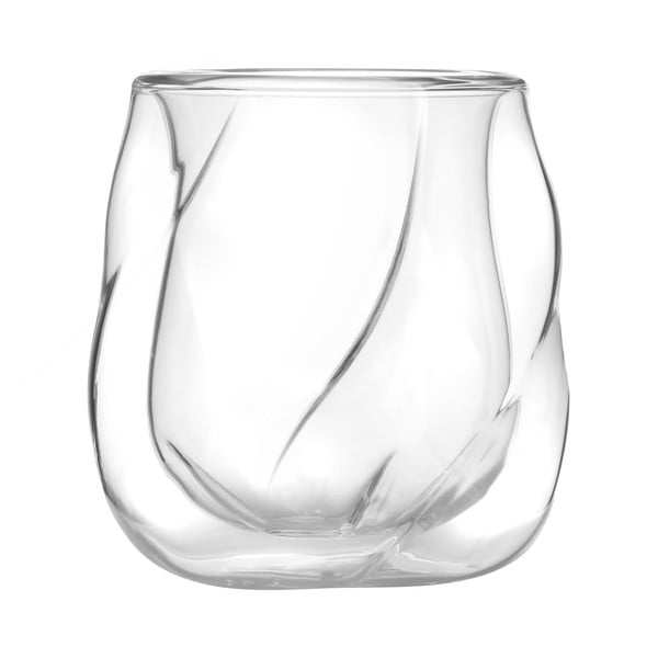 Staklena čaša s dvostrukom stijenkom Vialli Design Enzo, 320 ml