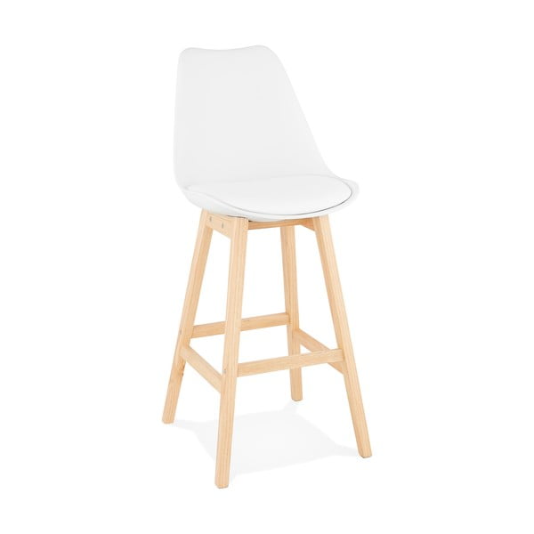 White bar stolica Cocoon Travanj, sedam visine 75 cm