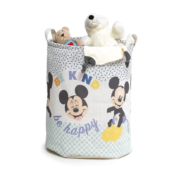 Dječja tekstilna košara za odlaganje Domopak Disney Mickey, visina 45 cm