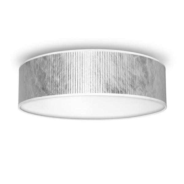 Stropna lampa u srebrnoj boji Bulb Attack Tres, Ø 40 cm