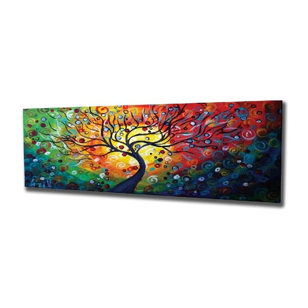 Zidna slika na platnu Tree, 80 x 30 cm