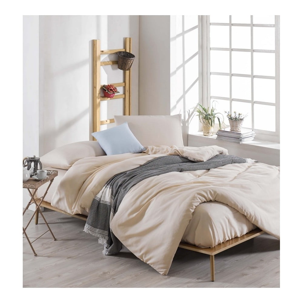 Posteljina s plahtama Permento Lesssno bračni krevet, 200 x 220 cm