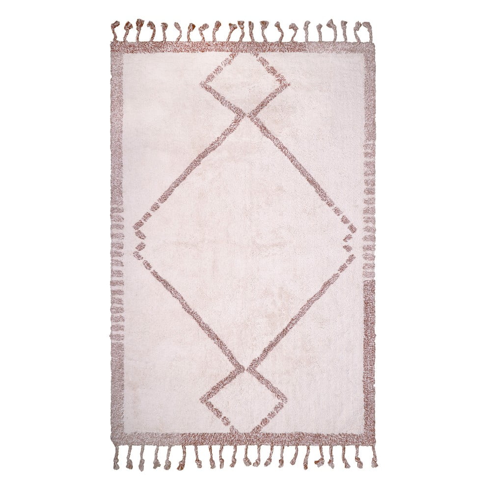 Nattiot Ambre ručno rađeni pamučni tepih, 110 x 170 cm