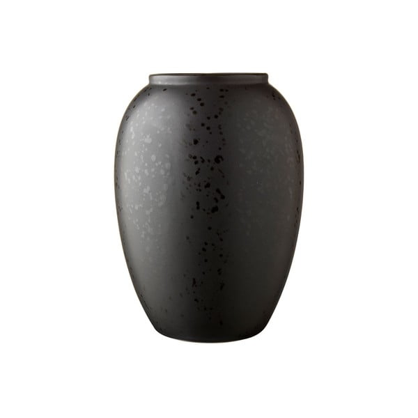 Crna keramička vaza Bitz Basics Black, visina 20 cm
