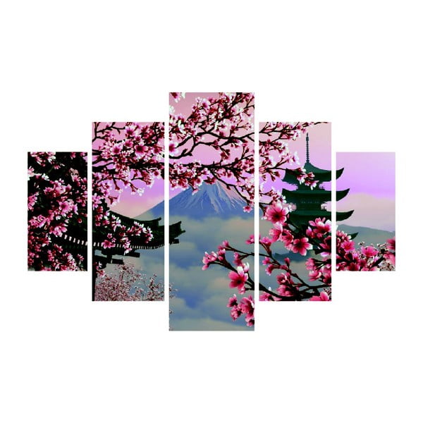 Višedijelna slika Japan View, 92 x 56 cm