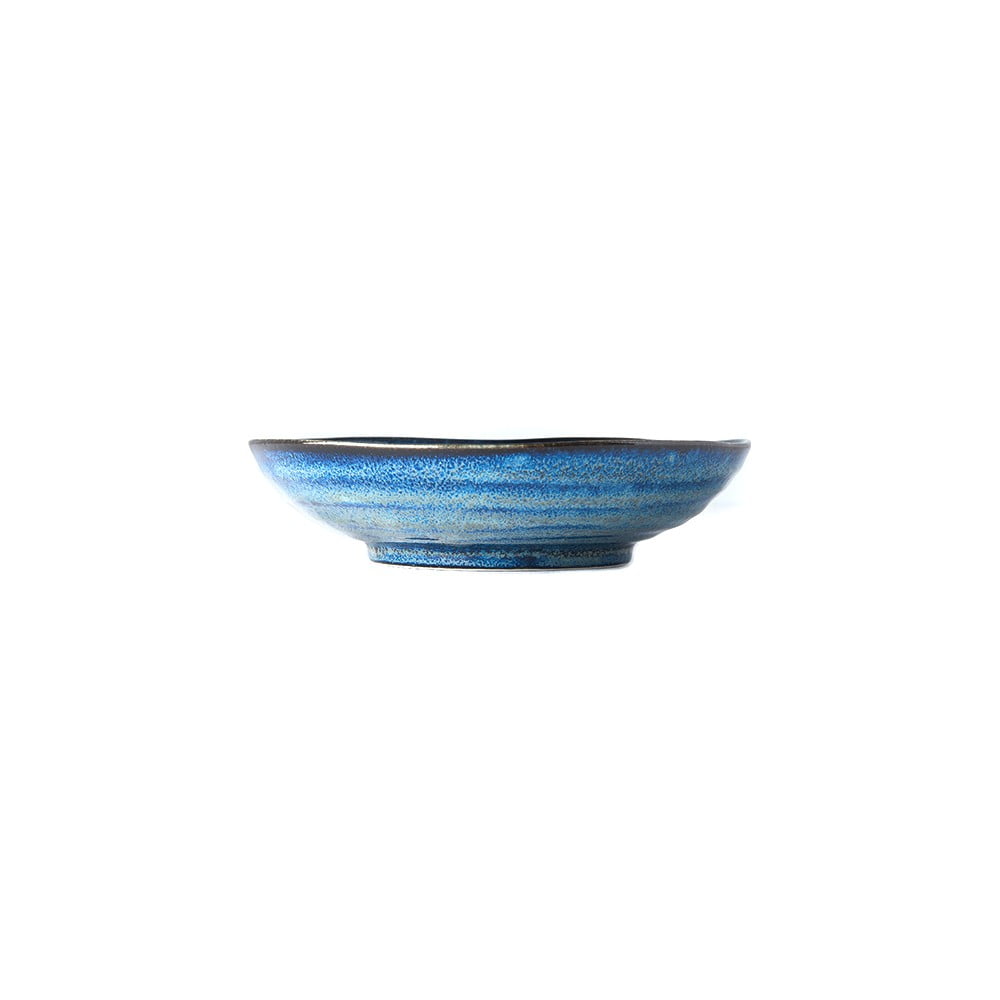 Plavi keramički duboki tanjur MIJ Indigo, ø 21 cm