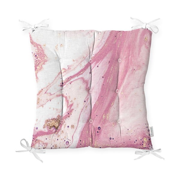 Jastuk za stolicu s udjelom pamuka Minimalist Cushion Covers Pinky Abstract, 40 x 40 cm