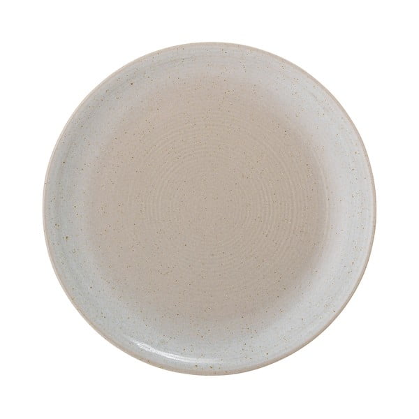 Krem keramički tanjur Bloomingville Taupe, ø 21,5 cm