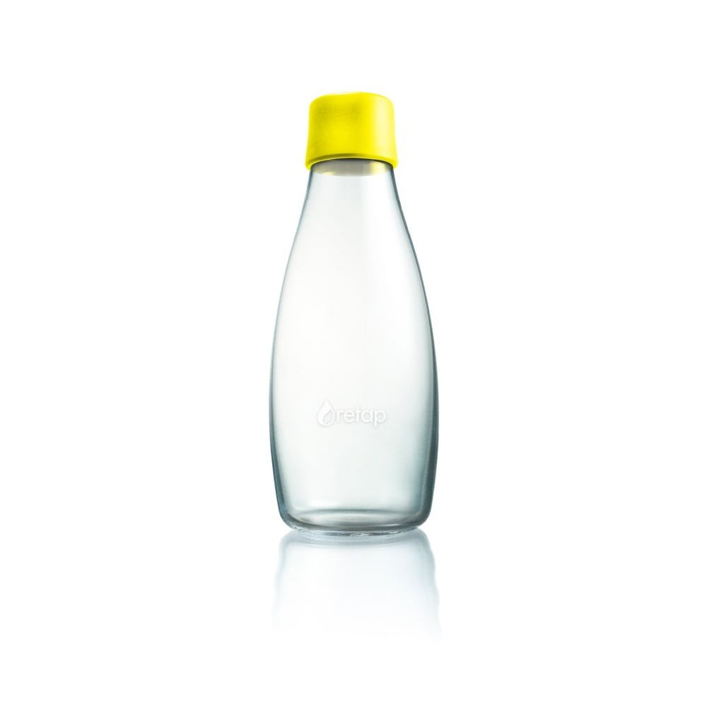 Žuta staklena boca ReTap s doživotnim jamstvom 500 ml
