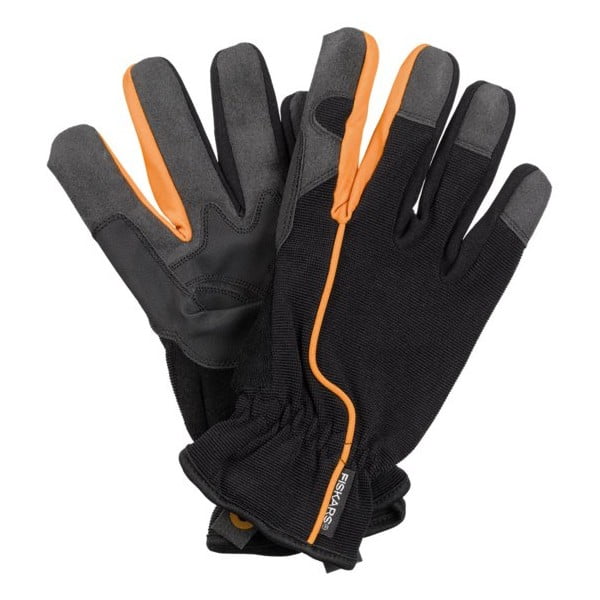 Muške crne ručne rukavice Fiskars, veličina 10