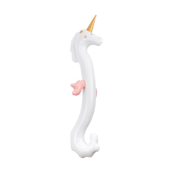 Bijeli jednorog na napuhavanje Sunnylife Seahorse Unicorn