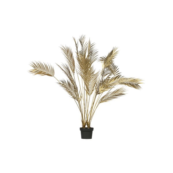 Umjetna palma u zlatnoj boji WOOD, visina 110 cm