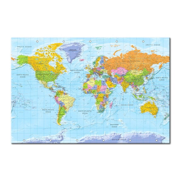 Slika karte svijeta Bimago Orbis Terrarum, 90 x 60 cm