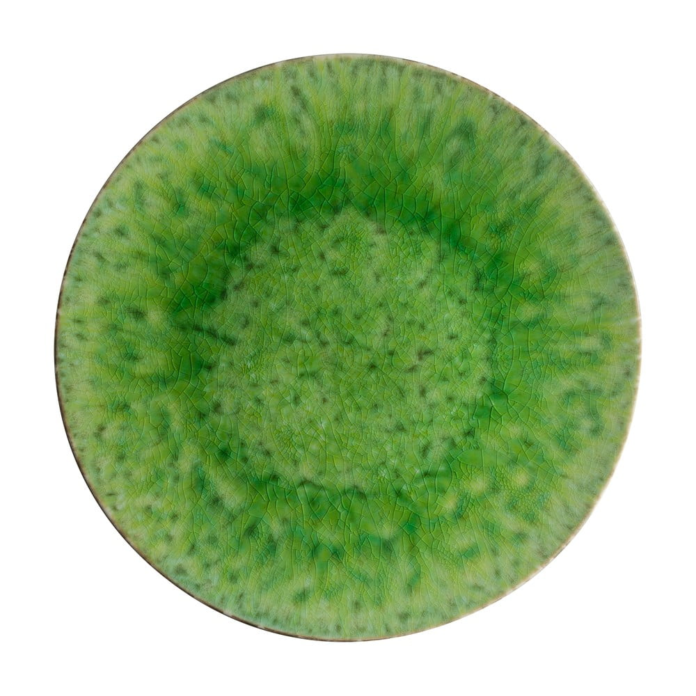 Zeleni tanjur od kamenine Costa Nova Riviera, ⌀ 31 cm