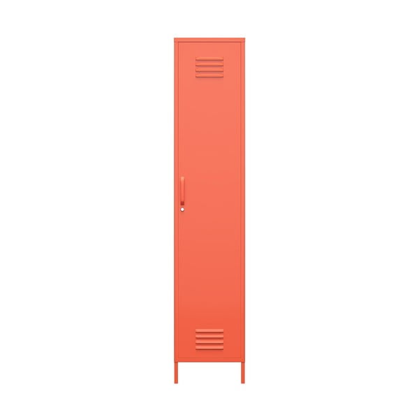 Narančasta metalna kutija Novogratz Cache, 38 x 185 cm