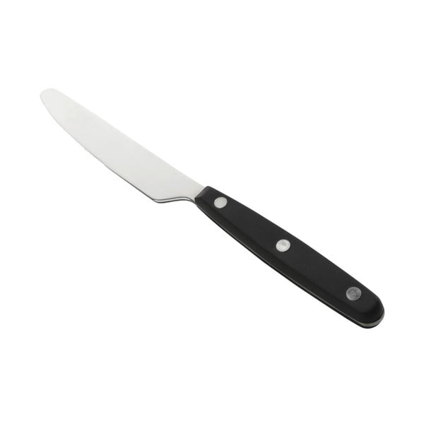 Nož od nehrđajućeg čelika s crnom ručkom Nirosta Oslo