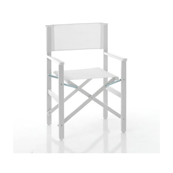 Bijela vrtna sklopiva stolica Tomasucci Milos