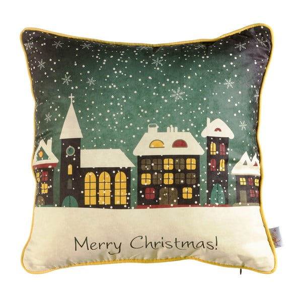 Božićna jastučnica Mike & Co. NEW YORK Comfort Snowy, 43 x 43 cm