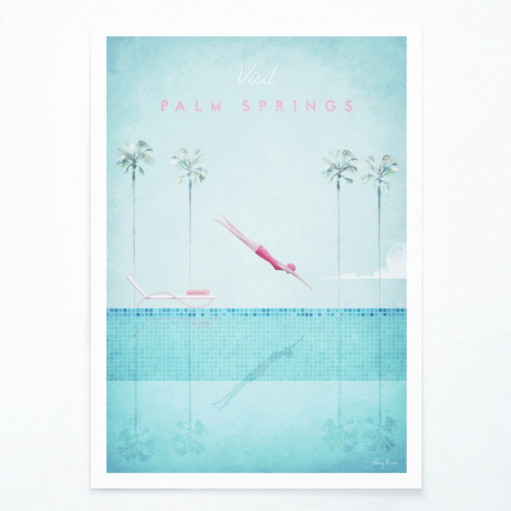 Poster Travelposer Palm Springs, A3