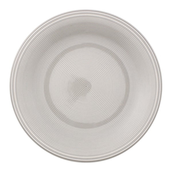 Bijelo-sivi porculanski tanjur za salatu Villeroy & Boch Like Color Loop, 21,5 cm