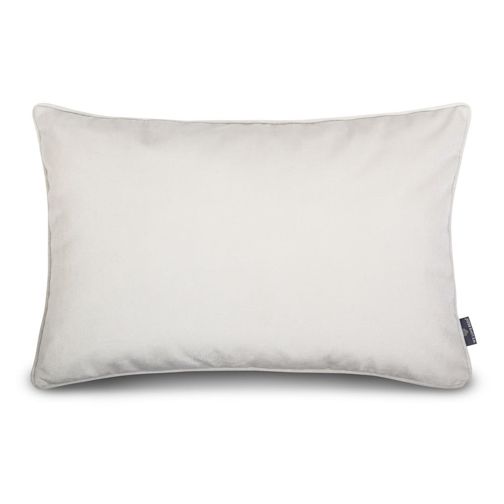 Bijeli premaz na jastuku s baršunastom površinom traži morsku pjenu, 40 x 60 cm