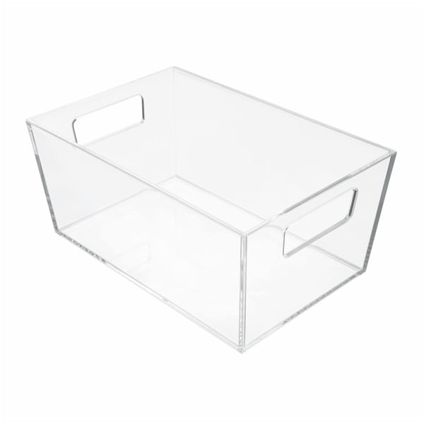 Prozirna kutija za pohranu iDesign Clarity, 22,8 x 15,2 cm