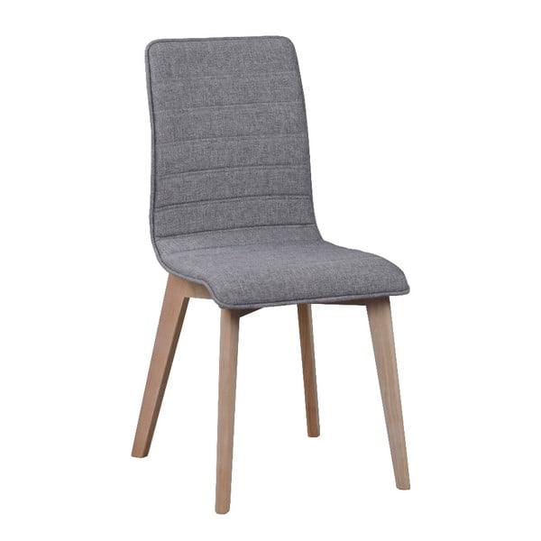Siva blagovaonska stolica sa svjetlosivim nogama Rowico Grace