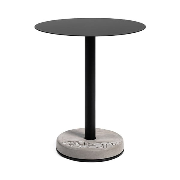 Barski stol s betonskom podlogom Lyon Béton Ronde, ø 61,8 cm