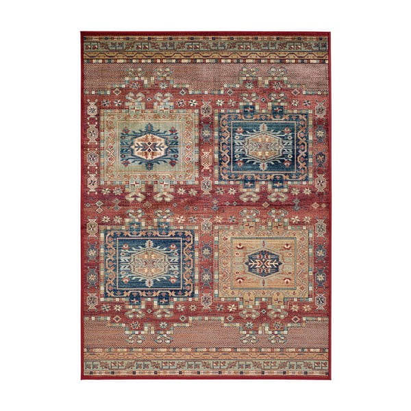 Crveni tepih od viskoze Universal Ornament, 160 x 230 cm