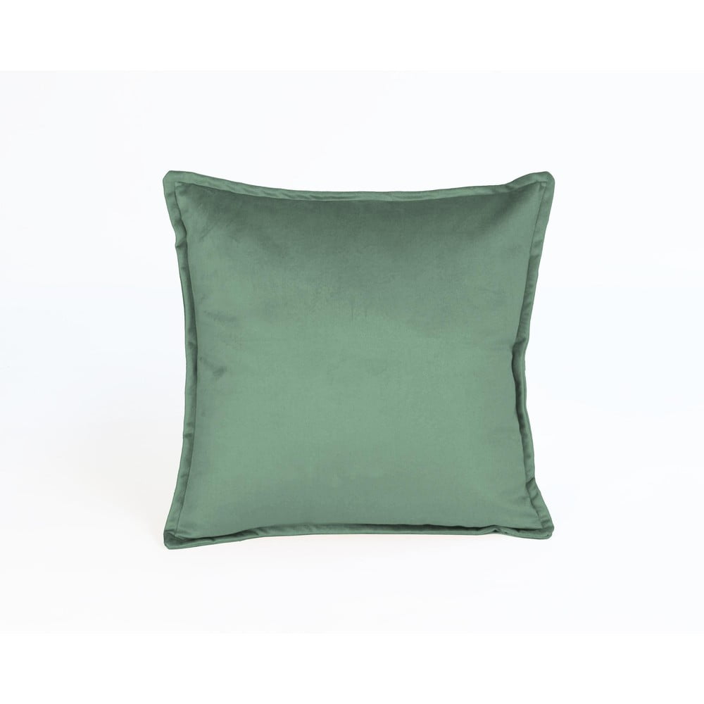 Zeleni baršun jastuk Velvet Aqua Aqua, 45 x 45 cm