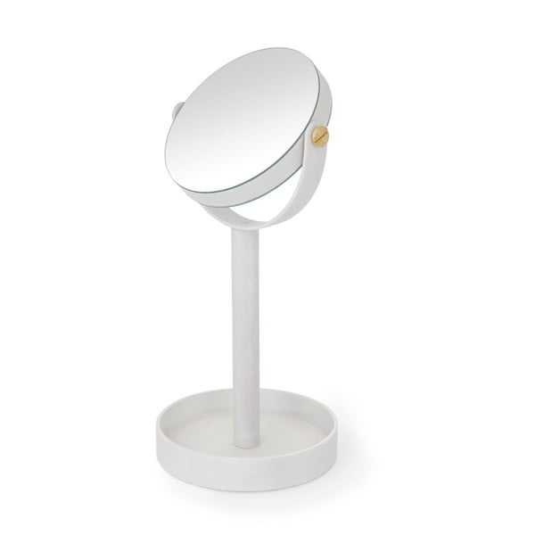 Kozmetičko stolno ogledalo koje povećava od hrasta Wireworks