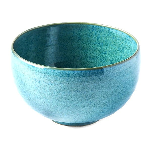 Tirkizno plava keramička zdjela MIJ Peacock, ø 13 cm