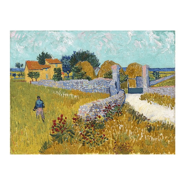Reprodukcija slike Vincenta Van Gogha -Farmhouse in Provence, 40 x 30 cm