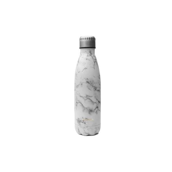 Termo boca od nehrđajućeg čelika s mramornim motivom Sabichi Stainless Steel Bottle, 450 ml