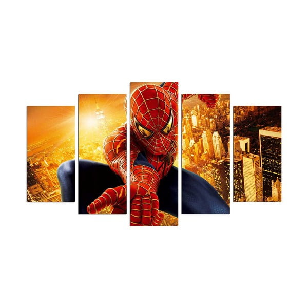 5-dijelna slika Spider Man