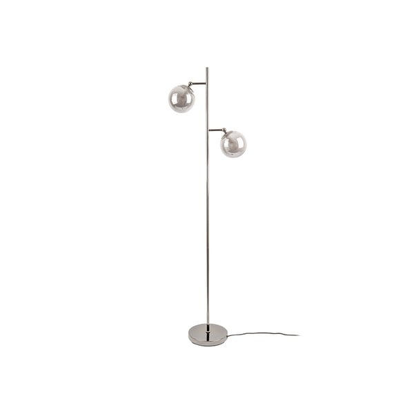 Podna svjetiljka u srebrnoj boji Leitmotiv Shimmer, visina 152 cm