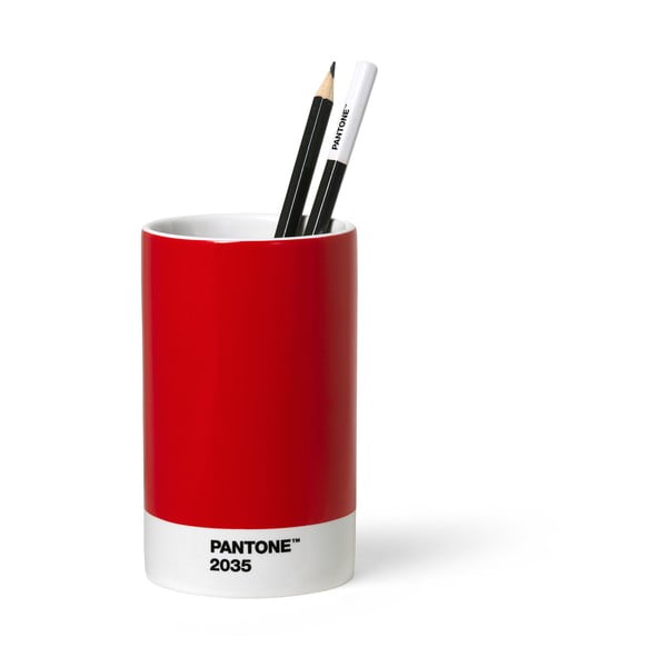 Crveni keramički držač za olovke Pantone