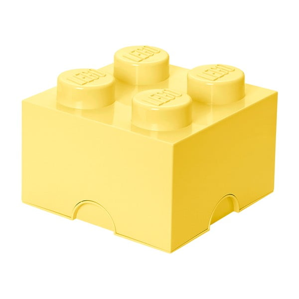 Svjetložuta kvadratna kutija LEGO®